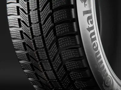 Continental WinterContact TS870P - Winter Car Tire 3D model