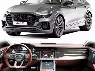 Audi Q8 3D model