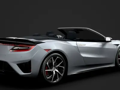 Acura NSX Cabrio 2020 3D model