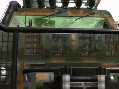 VBMT-LSR 4X4 GUAICURU BR Low-poly 3D model