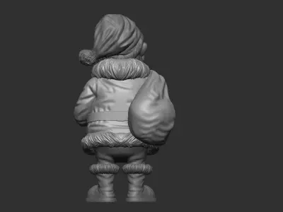 Santa claus 3d print STL  3D print model