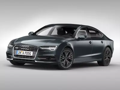 Audi A7 Sportback 2015 3D model