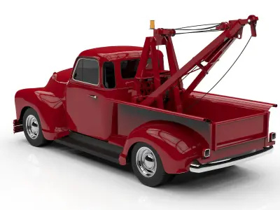 1953 CHEVROLET WRECKER 3100 TOW TRUCK  3D model