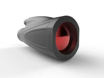 Monocular M02 Low-poly 3D model