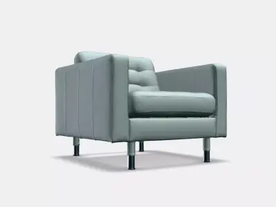 LANDSKRONA Armchair 7 Low-poly 3D model