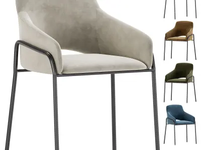 Atreve Dining Chair Verona 3D model
