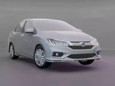 Honda City GM6 Facelift 2019 3D model
