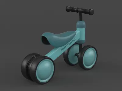 Baby Balance Bike 3D model