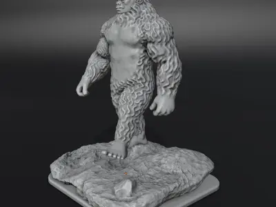Sasquatch - Bigfoot 3D print model