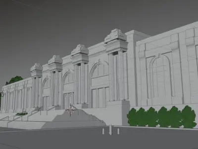 Museum 3D model