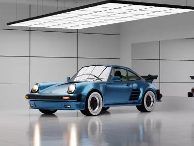  Porsche 911 Turbo 930 3D model