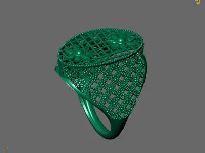 Women Plain Ring Ready STL Models Womens Ring 3d models 3D print model 14