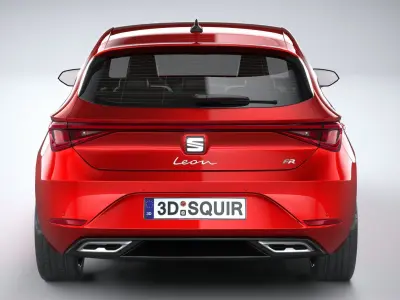 Seat Leon FR 2020 3D model