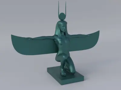 Ancient Egypt sculptures pack 3D Model Collection