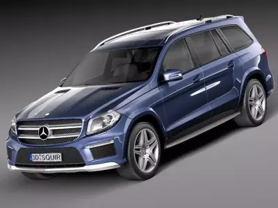 Mercedes-Benz GL-Class 2013 3D model