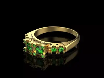 jewelry rings 71 3D print model