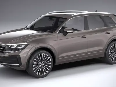 Volkswagen Touareg Regular 2024 3D model