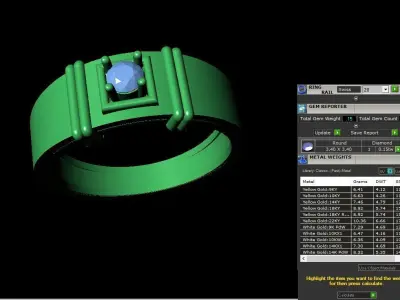 ring soliter 3D print model