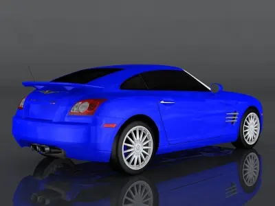 Chrysler Crossfire SRT6 Low-poly 3D model
