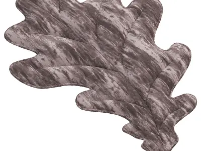 Carpet Leaf Low-poly 3D model
