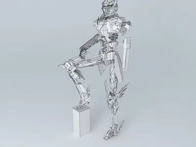 Robot humanoid Free 3D model buy