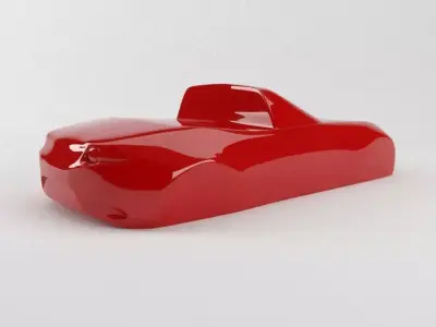 The silhouette of the car 2016 Mazda MX-5 ND 3D print model