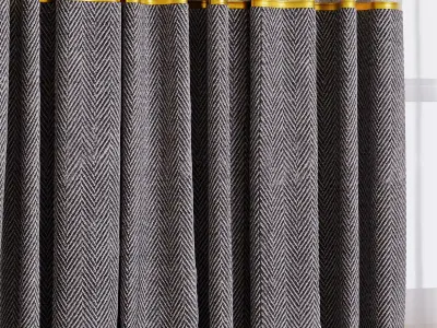 Curtains 02 3D model