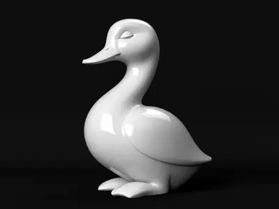 Duck Statue 3D print model