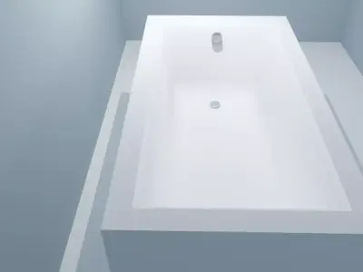 Duravit Architec series Bathtub Free 3D model