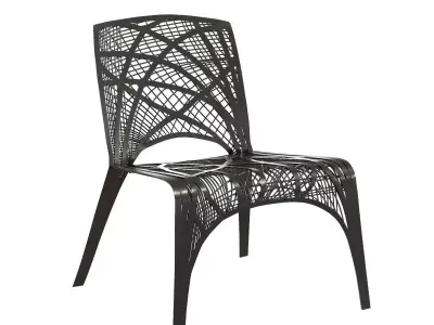 Carbon-Fibre chair Marleen Kaptein for Label Breed 3D model
