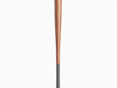 Baseball Bat Set B Low-poly 3D model