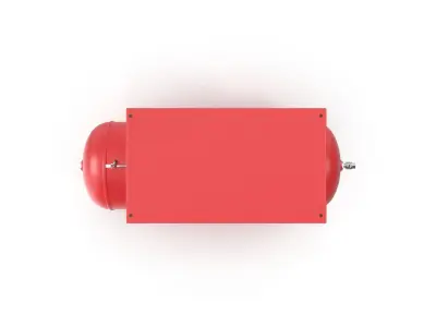 Air Compressor 73 Gallon 8 HP Low-poly 3D model