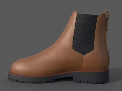 The Boudica Oak - Shoes Low-poly 3D model