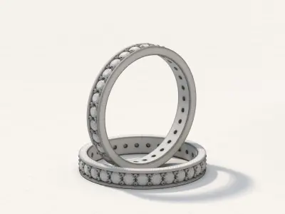 Slim Ring 3D print model