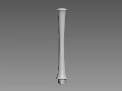 Harp relief 3D model