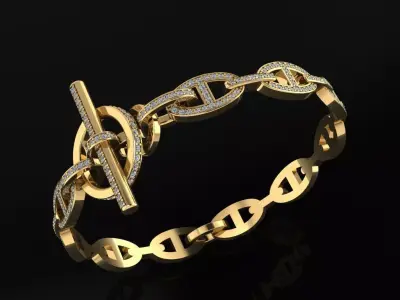 Hermes Bracelet  3D print model