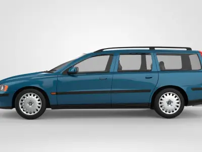 Volvo V70 3D model
