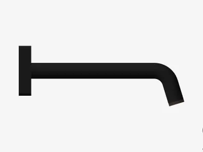 Wall Spout - Luxury - Two - Basin Low-poly 3D model