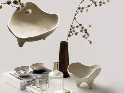 decorative set 41 3D model buy