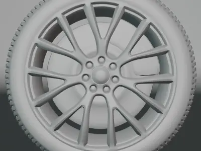 Car Rim Free 3D model