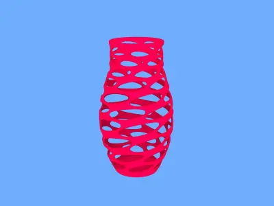 Voronoi vase 3D print model