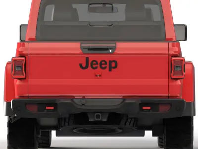 Jeep Gladiator 2020 3D model