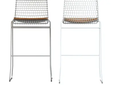 Crate and Barrel - Tig Bar Stool 3D model