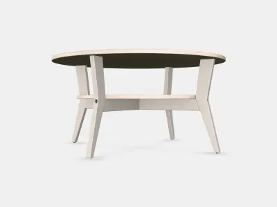 JAKOBSFORS Coffee table 1 Low-poly 3D model