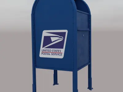 Mailbox mail box Free 3D model