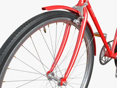 City Bike 3D model by max86