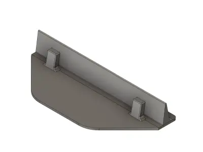 Stand support Generic for Hotwheels car blister 3D print model