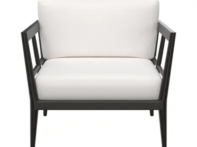 Laurel Lounge Chair 3D model