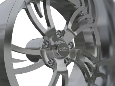 INTRO Valley WHEEL 3D PRINT MODEL 3D print model