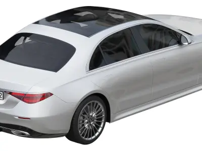 Mercedes-Benz S-Class AMG 2021 3D model